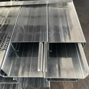 ASTM A36 Galvanized Cold Formed Section Steel Structural C Shape Profile Channel Steel Strut Slotted C U Z Beam C Steel Purlin