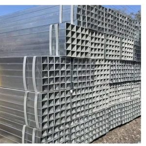 ASTM A36 Pre-galvanized Tube Rectangular 40×60 Welded Steel Tube MS Iron Steel Metal Square Tubes 4 Inches