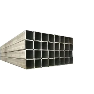 ASTM A500 Hollow Structural Section China Black square and Rectangular Steel Pipe