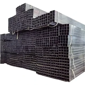 ASTM A500 SHS 40×40 75×75 Steel Square Hollow Sections Hot Diped Galvanized Square Pipe and Rectangular Steel Tube