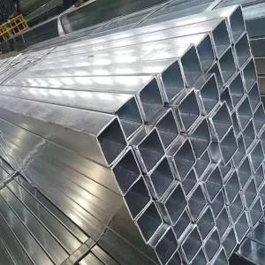 ASTM A572 Hot Dipped Galvanized Steel Pipes Making Square Rectangular Tube 100x100x6mm 6 Meter Z30 Z275 Q235 Galvanized Pipes