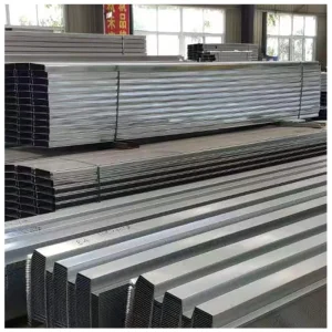 ASTM A653 Galvanized Steel Floor Deck 0.5 3mm Open Deck for Concrete Support