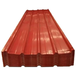 ASTM A653 Gauge 29 PPGI Corrugated Roofing Sheet 3ft X 18ft Color Coated Galvanized Steel Roof Panels 914mm 0.34mm