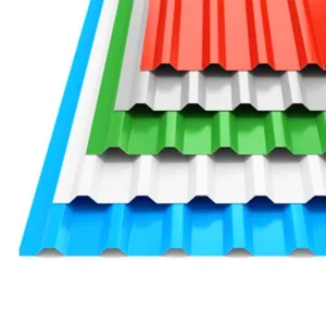 ASTM A755 Prepainted Corrugated Roofing Sheet Color Coated Steel Roof Panel Manufacturer