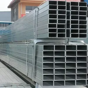 ASTM A792 Structural square and Rectangular Galvalume Galvanized Steel Pipe Tube for Fabrication Work