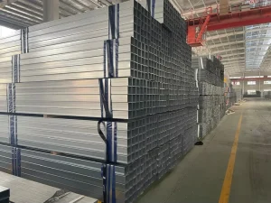 ASTM A792 Structural square and Rectangular Galvalume Galvanized Steel Pipe Tube for Fabrication Work