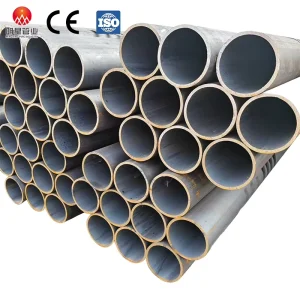 ASTM Certified Boiler Pipe A53 A106 Gr.B Low Carbon Steel Seamless Tube Sch40 Sch80 Hot-Rolled Round Tube
