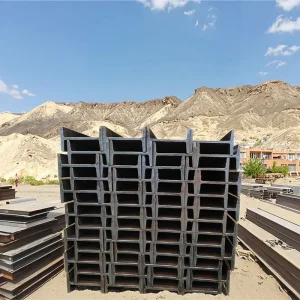 ASTM Certified Steel I Beam for Construction & Bridges Welding Service Available Direct Sales From Manufacturers Stock Available