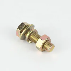 ASTM/DIN Galvanized Steel Hexagon Head Fastener, Stainless Steel or Carbon Steel, Grades 8.8/10.9, M3, 10 mm