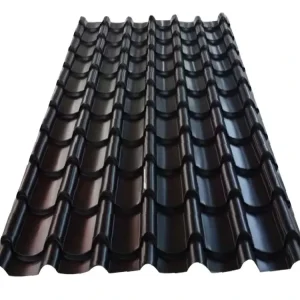 ASTM DIN Zinc Roof Panels Color Coated Iron Galvanized Steel PPGI Corrugated Prepainted Roofing Steel Sheets Plate