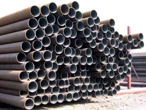 ASTM ERW Carbon Steel Butt Welded Round Pipes High Precision Circular Steel Tube for Frame GB T Q235 Q355 Diameter 16mm 106mm