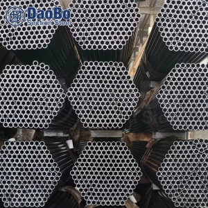 ASTM ERW Carbon Steel Butt Welded Round Pipes High Precision Circular Steel Tube for Frame GB/T Q235 Q355 Diameter 16mm-106mm