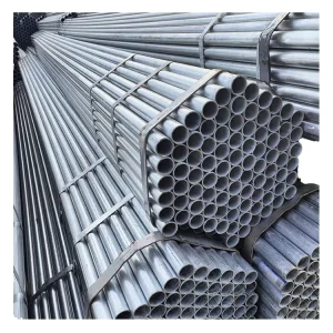 ASTM ERW Diameter 16mm-106mm Welded Steel Pipes High Precision Circular Round Steel Tube for Construction Frame GB/T Q235 Q355
