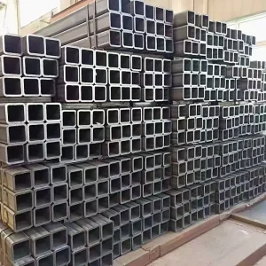 ASTM Grade Q235B/Q355B Hot Dip Galvanized C Square Tube Rectangular Pipe for Structural Building Frames