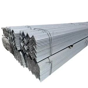 ASTM Hot Rolled Carbon Steel Angle Bar 20x20mm to 200x200mm for Building Construction