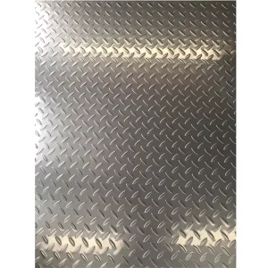 ASTM Standard 301 304 316 Stainless Steel Diamond Checkered Plate Anti Slip Embossed Safety Tread Sheet