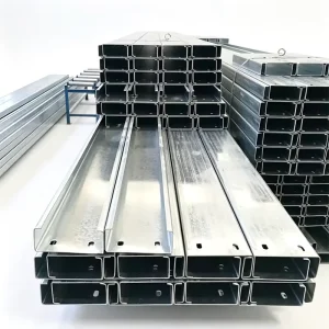 ASTM Standard Galvanized Cold Formed C Purlin Steel for Steel Structure Buildings