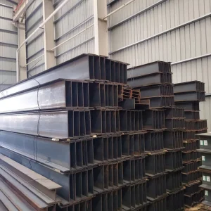 ASTM Standard Hot Rolled H Section Steel Beam 8 40mm Flange Thickness 5 20mm Web Thickness 6 12m Length for Construction