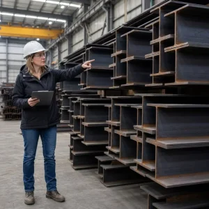 ASTM Standard Hot Rolled H Section Steel Profile Wide Flange Beam Q235 for Construction