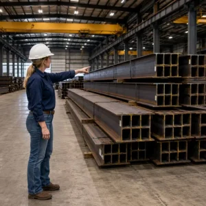 ASTM Standard Hot Rolled H Section Steel Profile Wide Flange Iron Beam Q235 for Construction Heavy Engineering