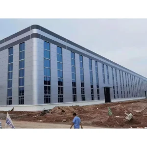ASTM Standard Light Heavy Steel Structure for Workshop Warehouse Factory Building Bending Cutting Welding