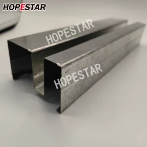AU Drywall Light Steel Construction Galvanized Furring Channel Wall Framing Profile Ceiling Grid Components