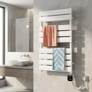 AVONFLOW Wall Mounted Electric Heated Towel Rails for Residential Use