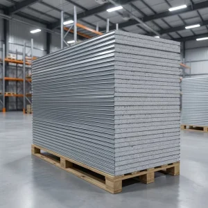 Actual 0.5mm Steel EPS Sandwich Panel No Tolerance High Strength Factory Direct Color Coated Steel Roof Wall Panels