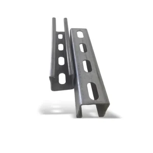 Adjustable 1 5/8″*1 5/8″ Anti-seismic Brace Slotted Steel Column U Channel 41*41 Electro Galvanized Hot Dipped Galvanized Welding