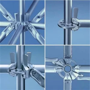 Adjustable Galvanized Movable Steel Trestle Ring-Lock Scaffold
