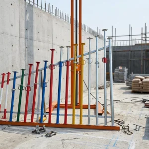 Adjustable Heavy-duty Steel Braces for Outdoor Construction Scaffolding Support High strength and Corrosion resistant
