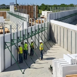 Adjustable ICF Bracing for ICF Wall 3-piece/Split ICF Brace