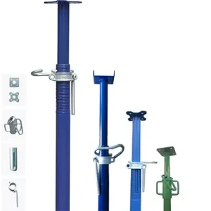 Adjustable Industrial Steel Prop Aluminum Alloy Formwork High Strength Corrosion resistant Inclined Support Bracing for Hotel