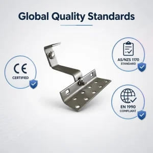 Adjustable Solar Hook Universal Tile Roof Mounting System Bracket for Photovoltaic Panel Installation