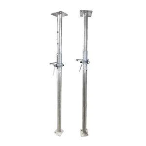 Adjustable Steel Column for Scaffolding Support Industrial Design Style for Building Construction