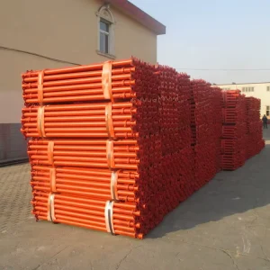 Adjustable Steel Columns Precisely Match Height Variation Support Columns Concrete Building Screw Jacks ISO9001