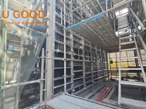 Adjustable Steel Frame Panel Formwork Birch Plywood Wall Column Panels Analogous Concrete Form