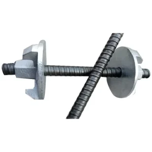 Adjustable Tie Rod Wing Nut for Formwork Construction 15mm 17mm Steel Material Bolt and Nut Accessory