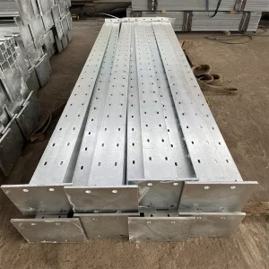 Airport Commercial Steel Fence Post Hot Dip Galvanized H Beam Welded Base Plate Outdoor Prison Security Customized 358