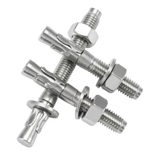 All Size Fsctory Direct Stainless Steel Expansion Bolts Wedge Anchor for Concrete Foundation Anchor Bolts