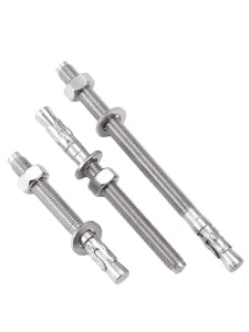 All Size Stainless Steel Wedge Expansion Anchor Bolts for Concrete Foundation Anchor Bolts With High Tensile