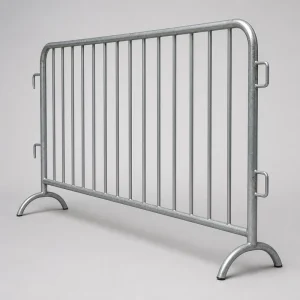 All Weather Temporary Barrier Steel Fence Panel Rust Proof Galvanized for Outdoor Events