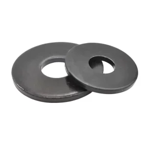 Aluminium Steel Metric Structure Wedge Flat Washers DIN9021 Standard Black Zinc Finish Industrial Use