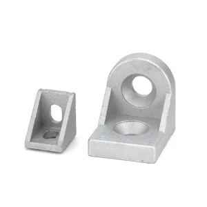 Aluminum Alloy Profile Corner Bracket 90 Degree Right Angle Joint Connector Die Casting Gusset Heavy Duty Hardware