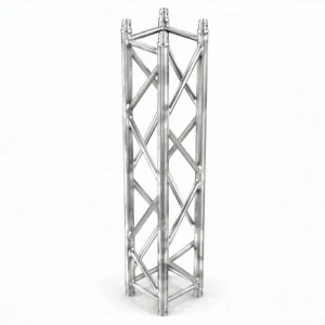 Aluminum Alloy Steel Double Layer Square Mobile Black Display Truss Pin Connection Trade Shows Custom Dimensions 100kg Load