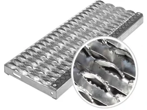 Aluminum Anti Corrosion Alligator Mouth Chequered Plate Pickled Finish ASTM A240 Outdoor Walkway Platform Material