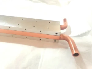 Aluminum Cold Plate Heat Exchanger Tube Copper Tube CNC Water-cooled Radiator