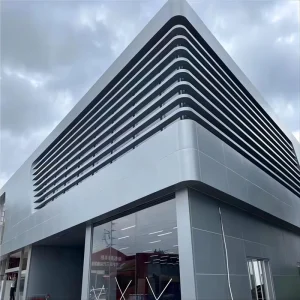 Aluminum Curtain Wall Panel Facade