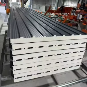Aluminum Eco Friendly Fire Resistant Water Resistant Cold Room Outdoor Interlocking Insulated Roof Wall Panels Metal Building