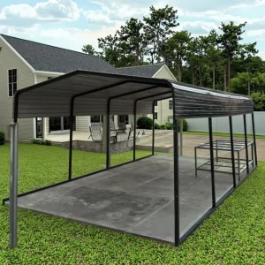 Aluminum Frame Metal Tent Outdoor Carport Awning for Durable Car Shelter Backyard Driveway Garage
